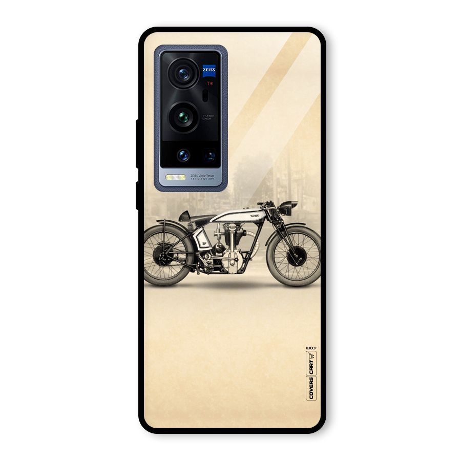 Bike Ride Glass Back Case for Vivo X60 Pro Plus