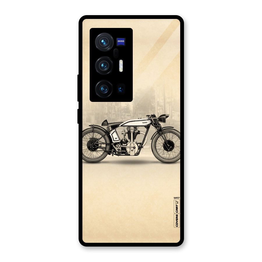 Bike Ride Glass Back Case for Vivo X70 Pro Plus