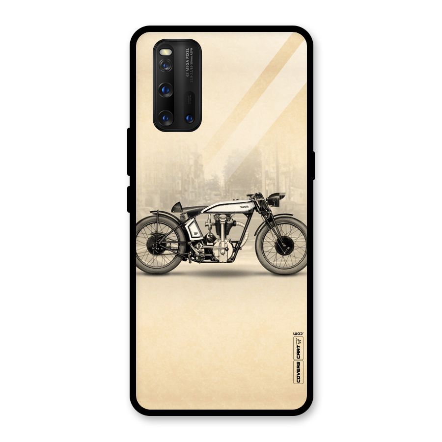 Bike Ride Glass Back Case for Vivo iQOO 3