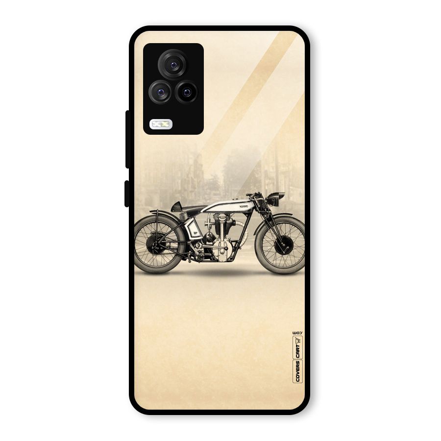 Bike Ride Glass Back Case for Vivo iQOO 7 Legend 5G