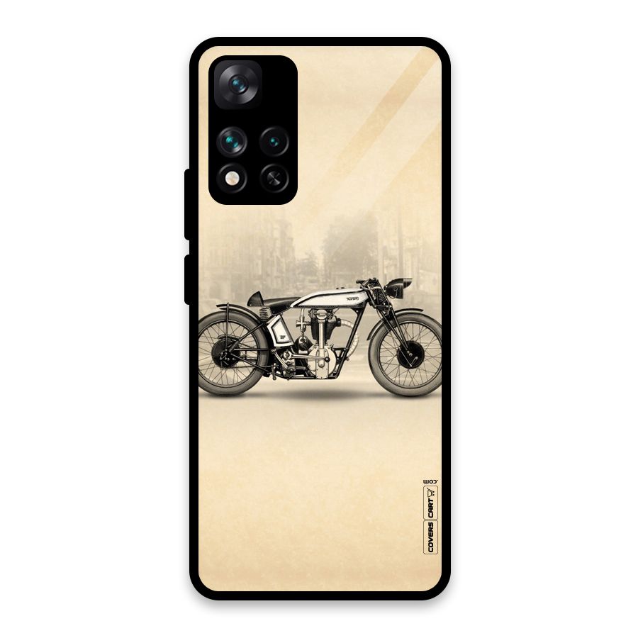 Bike Ride Glass Back Case for Xiaomi 11i HyperCharge 5G