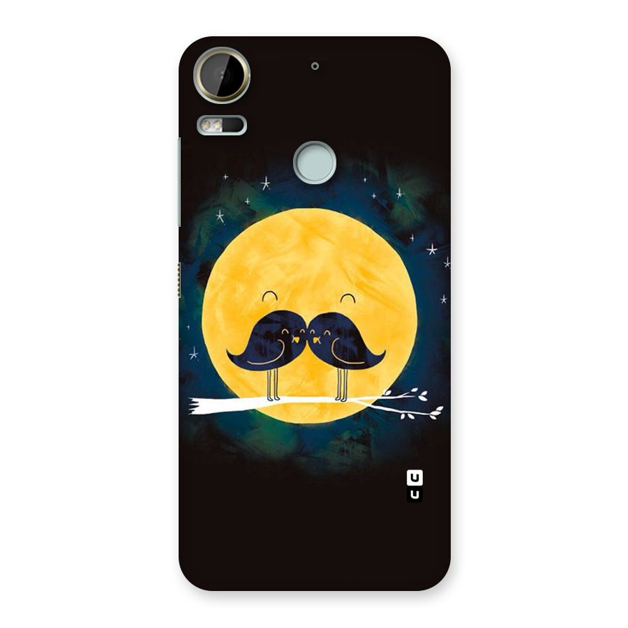 Bird Moustache Back Case for Desire 10 Pro