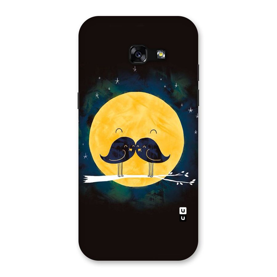 Bird Moustache Back Case for Galaxy A5 2017
