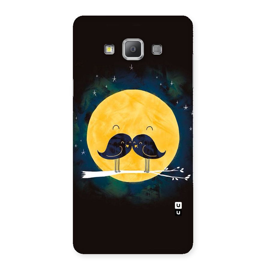 Bird Moustache Back Case for Galaxy A7