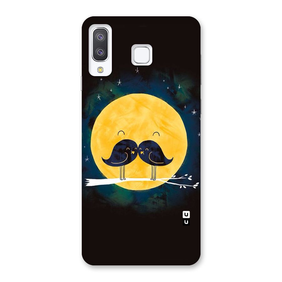 Bird Moustache Back Case for Galaxy A8 Star