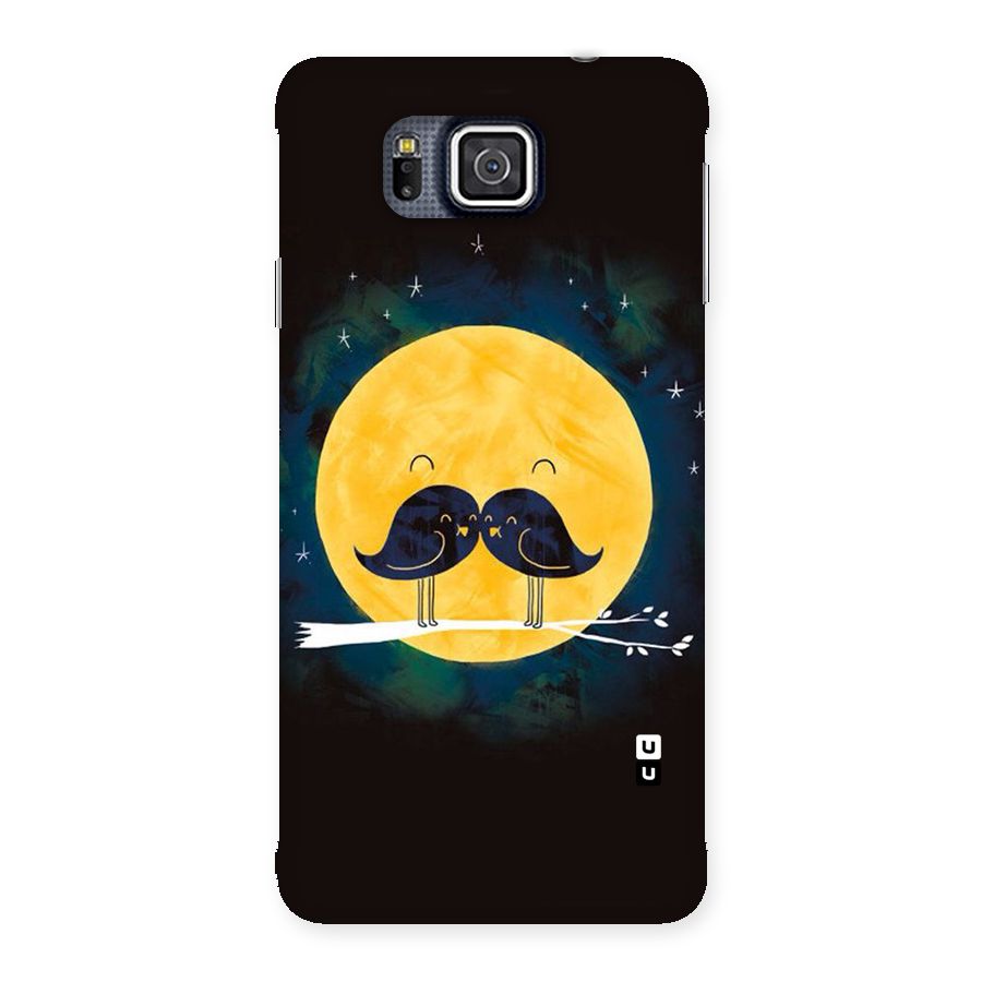 Bird Moustache Back Case for Galaxy Alpha
