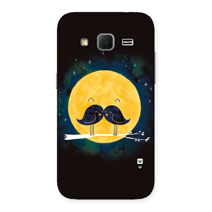 Bird Moustache Back Case for Galaxy Core Prime