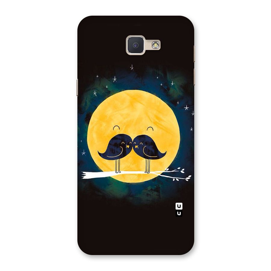 Bird Moustache Back Case for Galaxy J5 Prime
