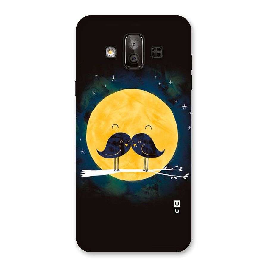 Bird Moustache Back Case for Galaxy J7 Duo