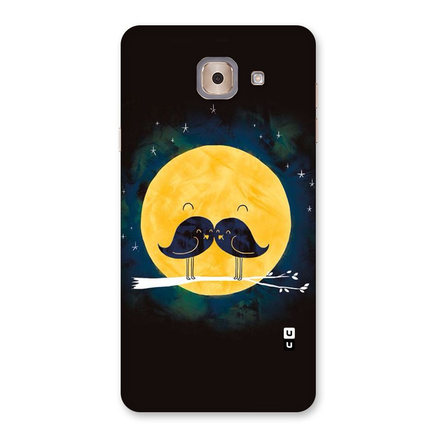 Bird Moustache Back Case for Galaxy J7 Max