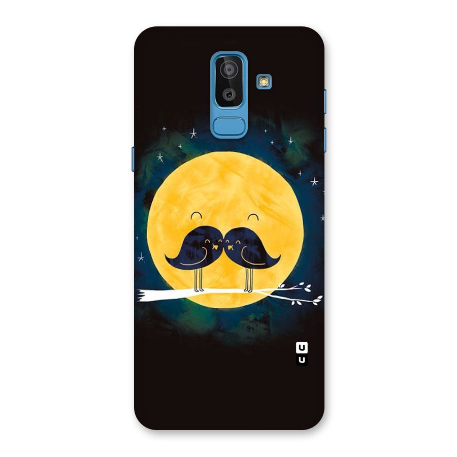 Bird Moustache Back Case for Galaxy J8