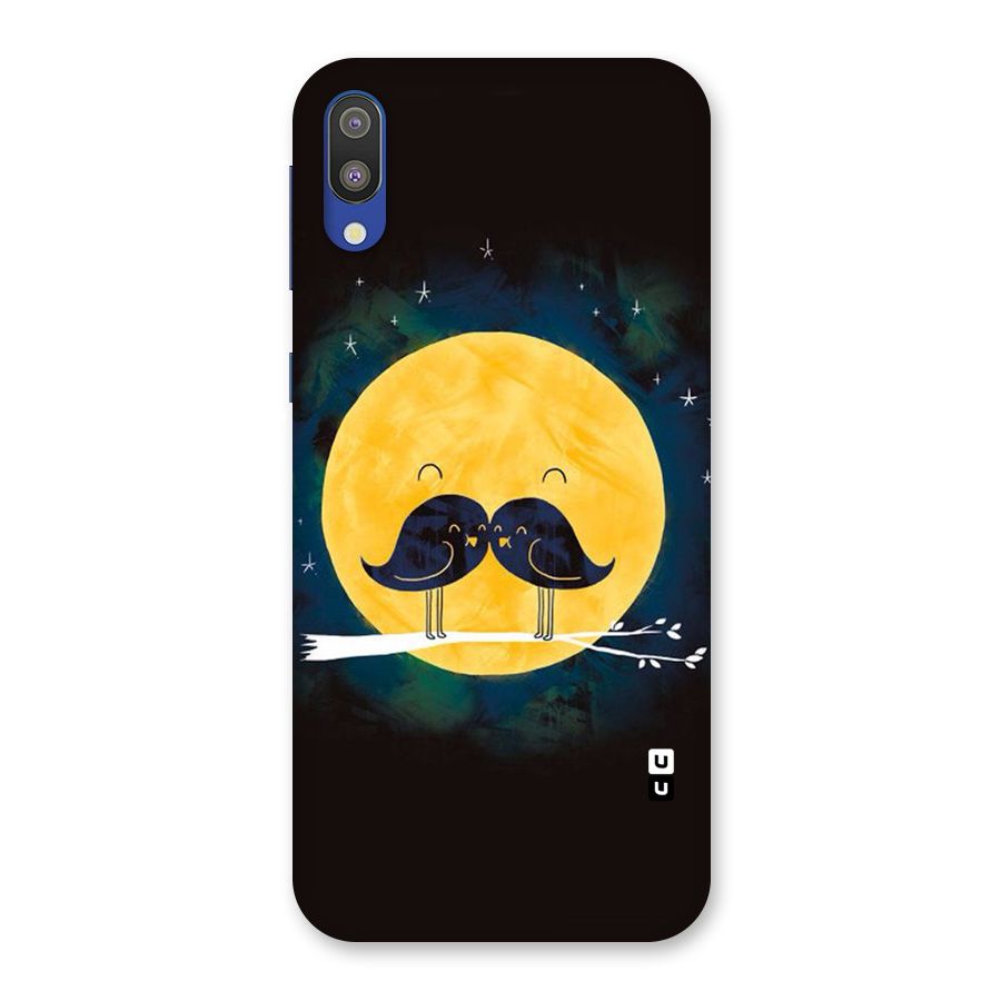 Bird Moustache Back Case for Galaxy M10