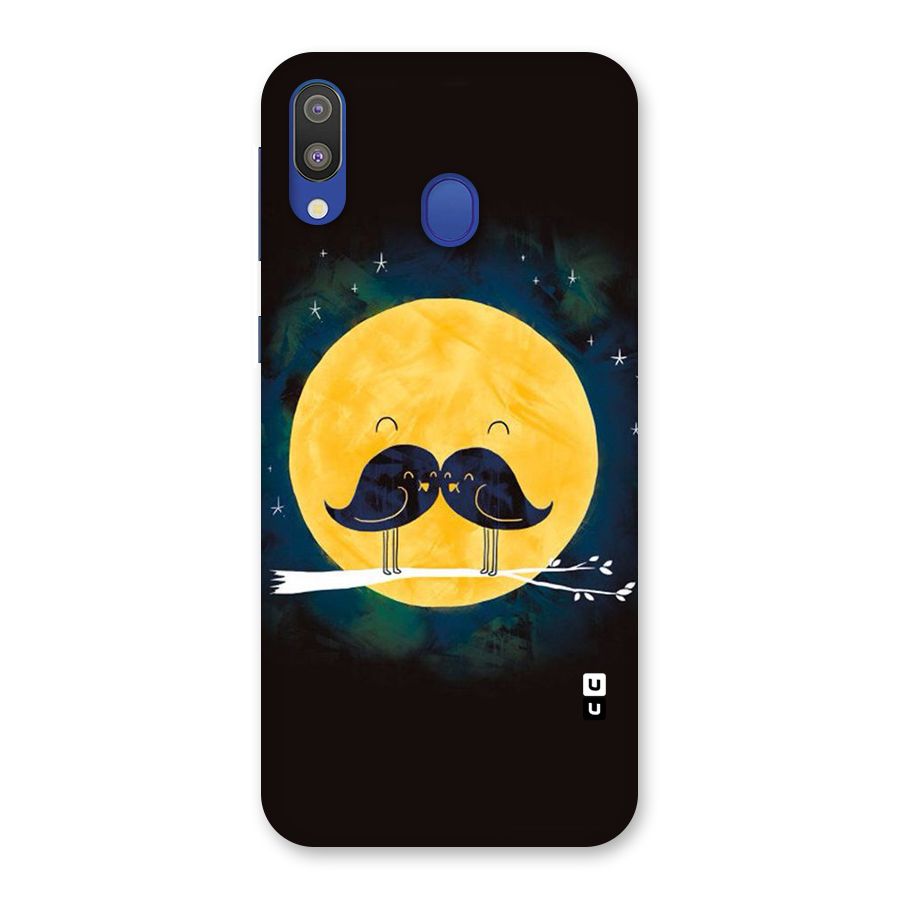 Bird Moustache Back Case for Galaxy M20