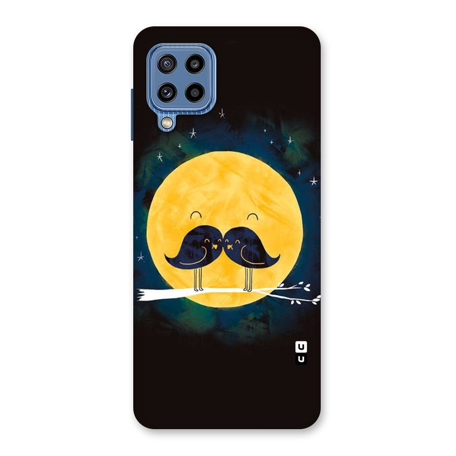 Bird Moustache Back Case for Galaxy M32