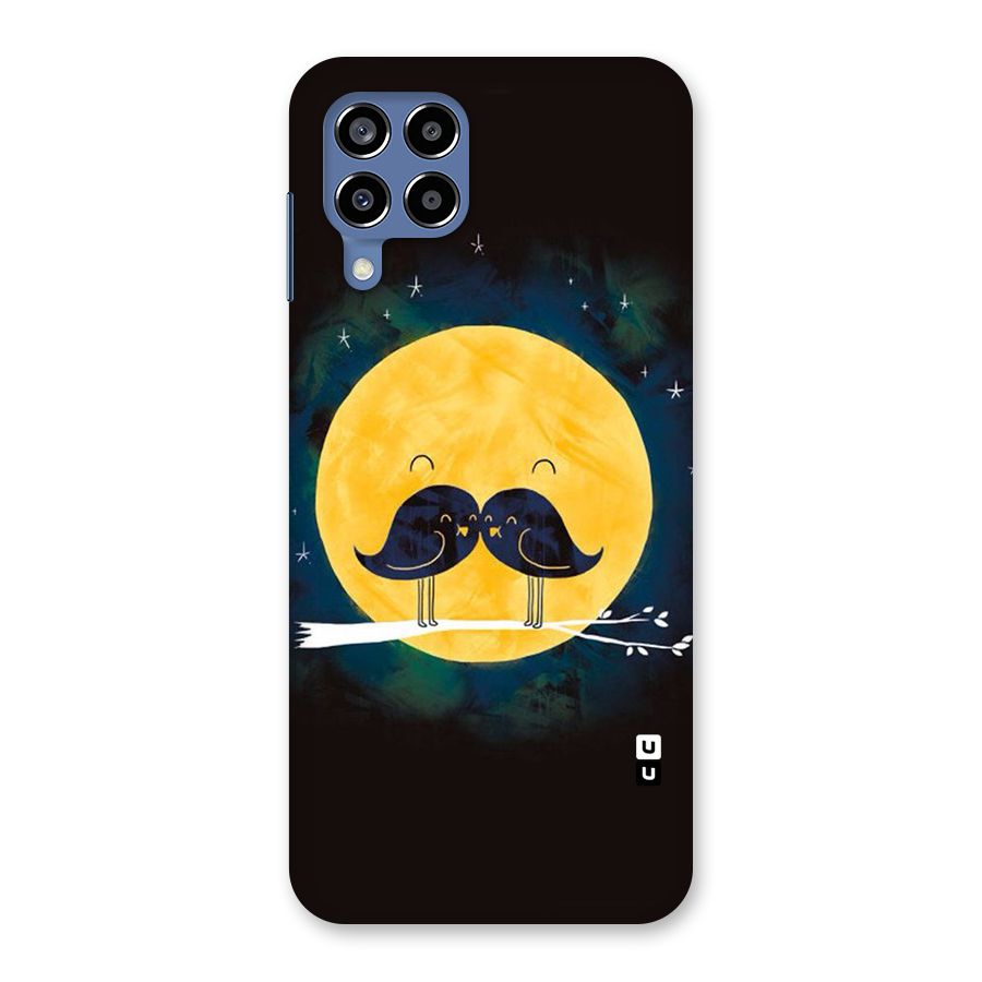 Bird Moustache Back Case for Galaxy M53 5G
