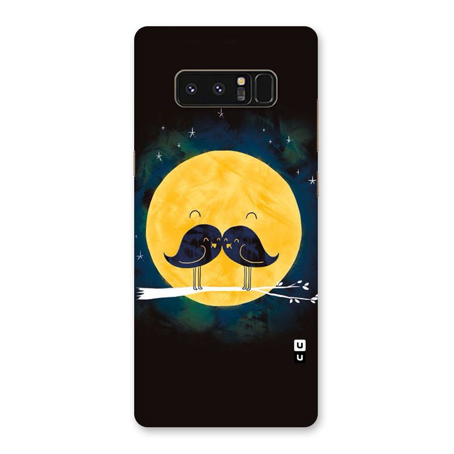 Bird Moustache Back Case for Galaxy Note 8