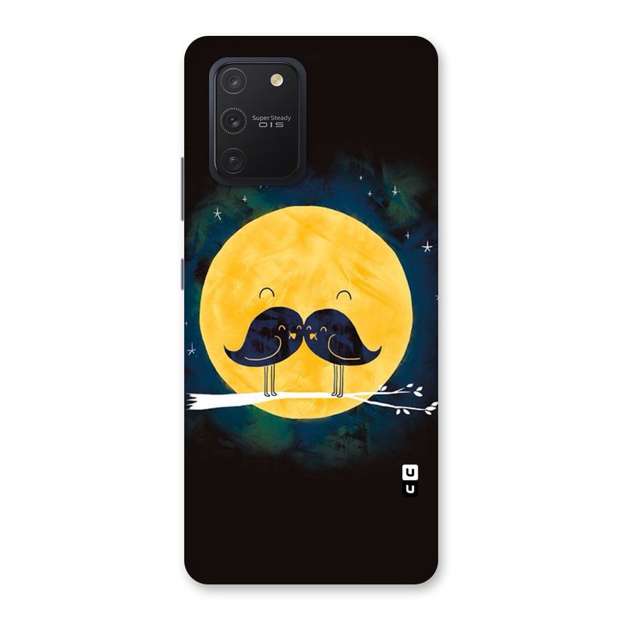 Bird Moustache Back Case for Galaxy S10 Lite