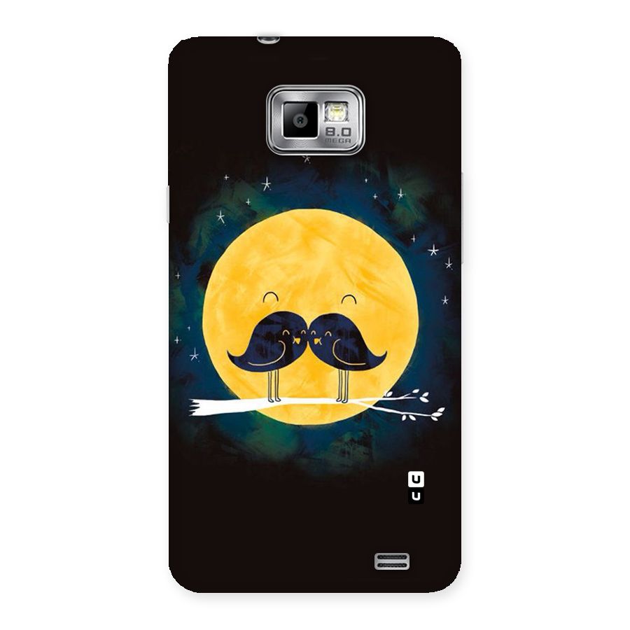 Bird Moustache Back Case for Galaxy S2