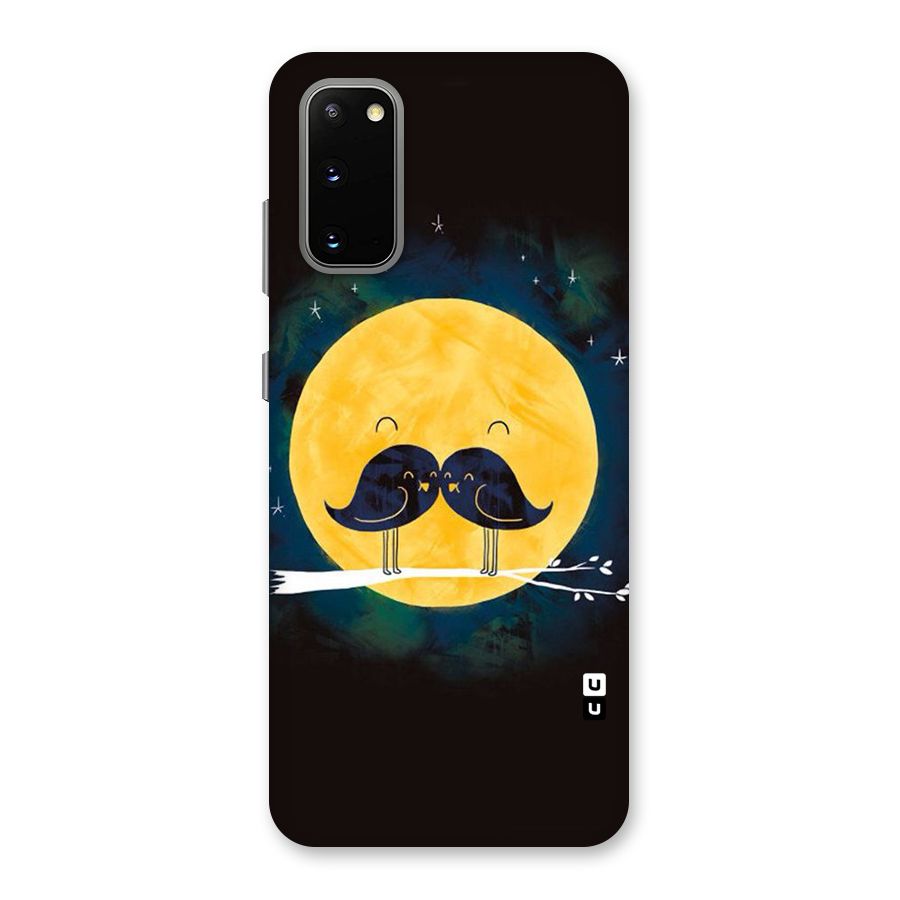 Bird Moustache Back Case for Galaxy S20