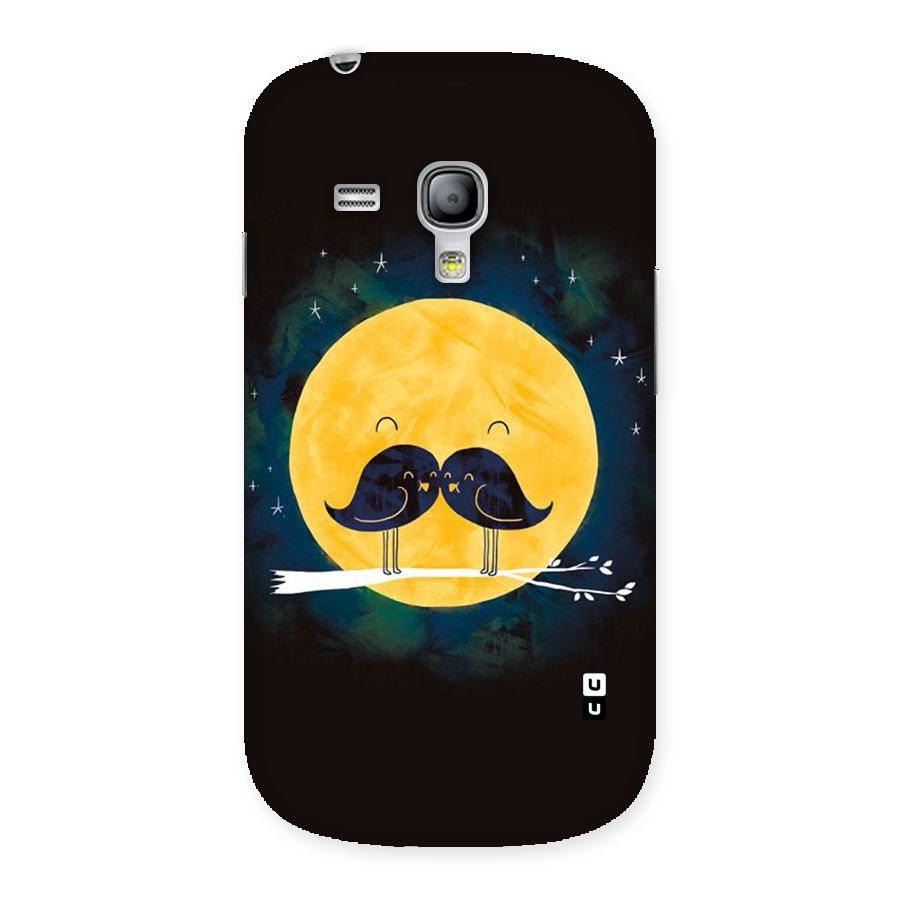Bird Moustache Back Case for Galaxy S3 Mini