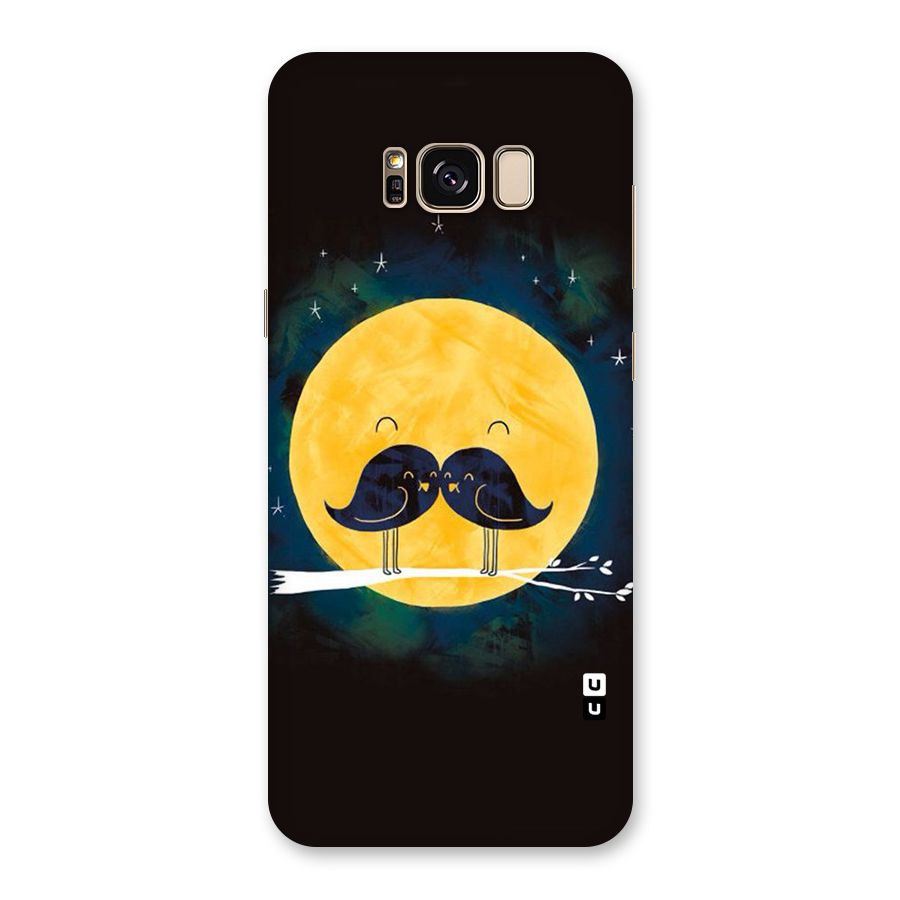Bird Moustache Back Case for Galaxy S8 Plus