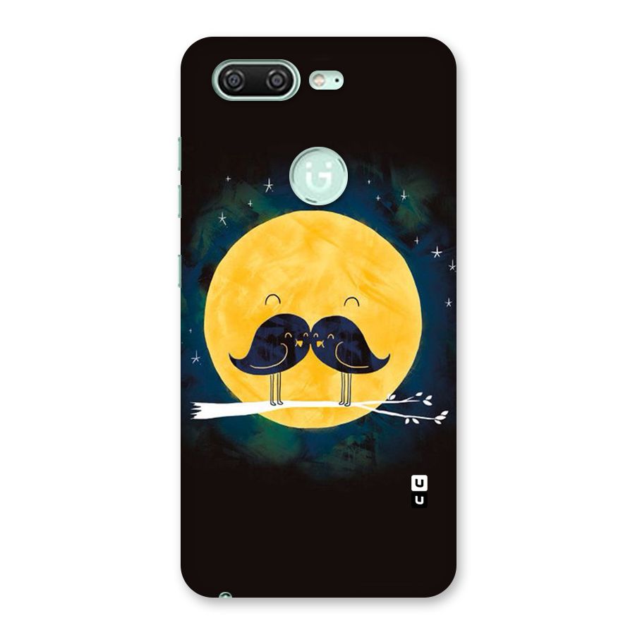 Bird Moustache Back Case for Gionee S10