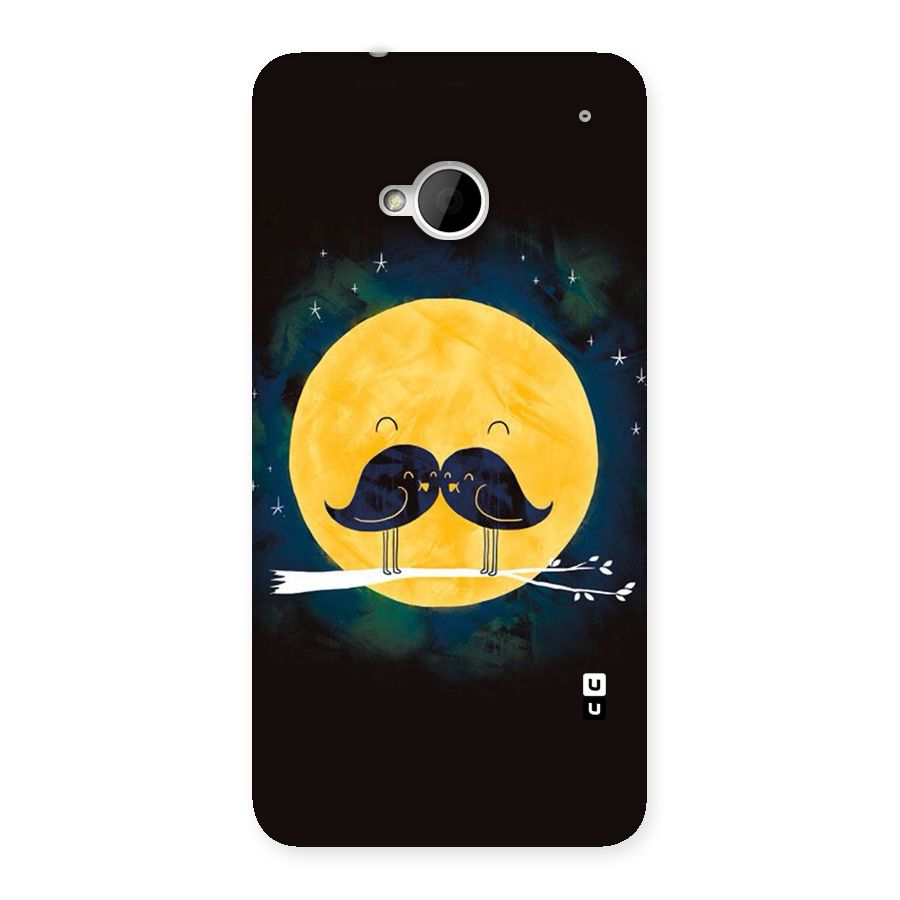 Bird Moustache Back Case for HTC One M7