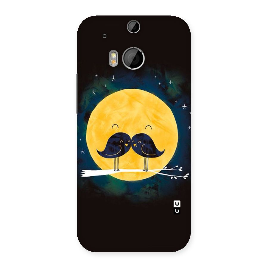 Bird Moustache Back Case for HTC One M8
