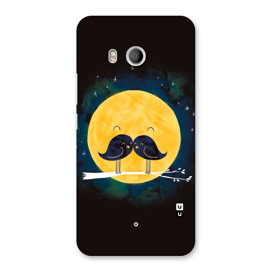 Bird Moustache Back Case for HTC U11