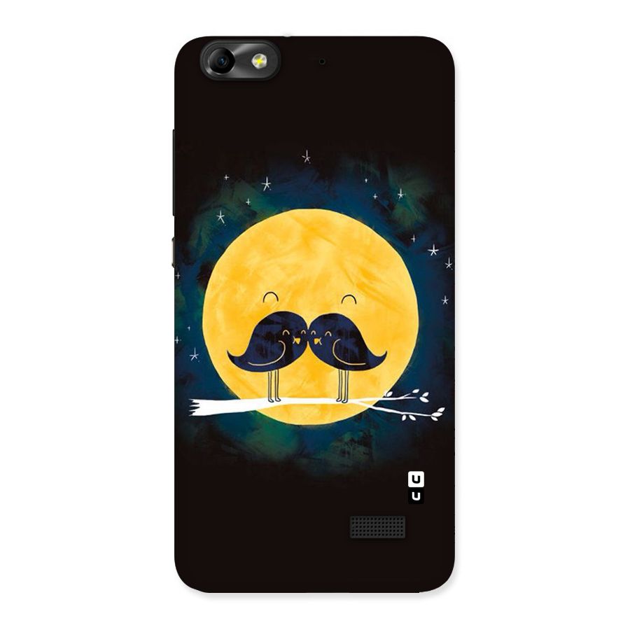 Bird Moustache Back Case for Honor 4C