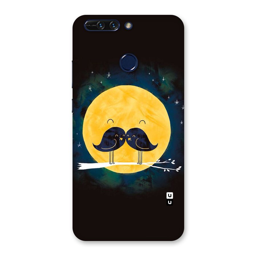 Bird Moustache Back Case for Honor 8 Pro