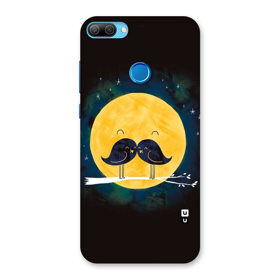 Bird Moustache Back Case for Honor 9N