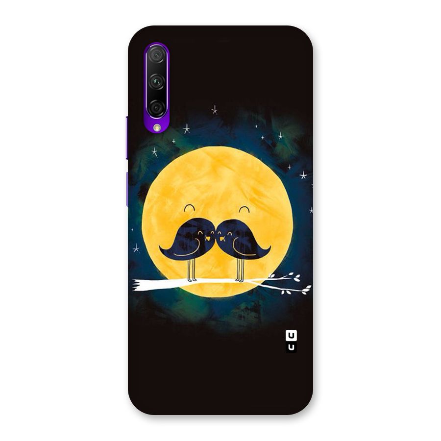 Bird Moustache Back Case for Honor 9X Pro