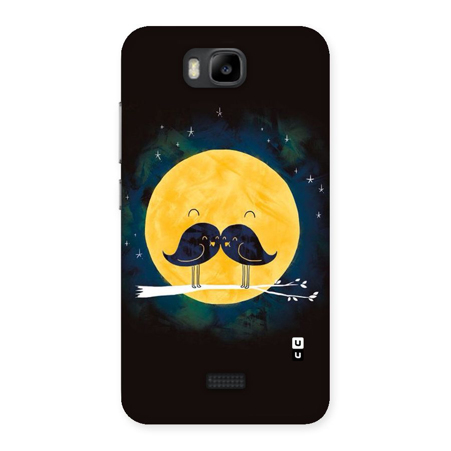 Bird Moustache Back Case for Honor Bee