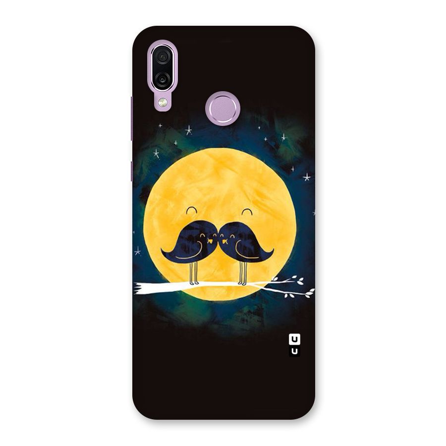 Bird Moustache Back Case for Honor Play
