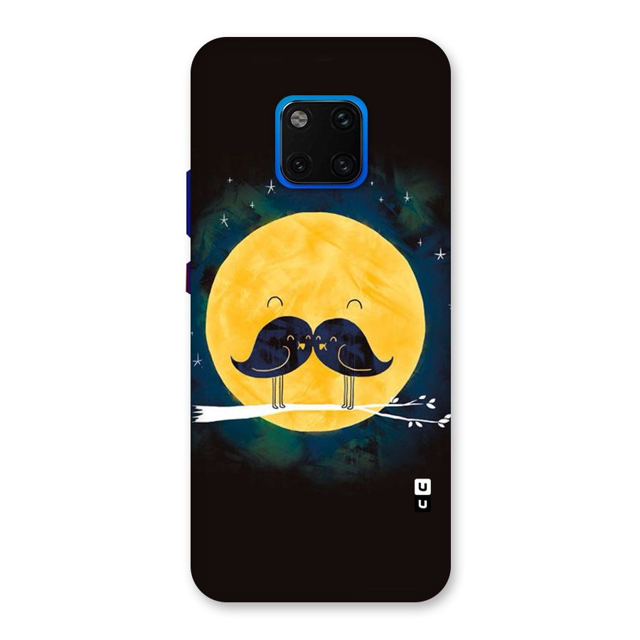 Bird Moustache Back Case for Huawei Mate 20 Pro