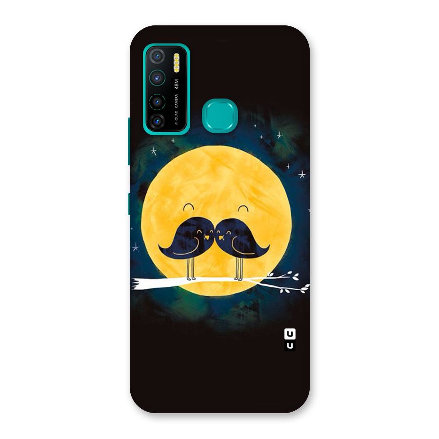 Bird Moustache Back Case for Infinix Hot 9 Pro