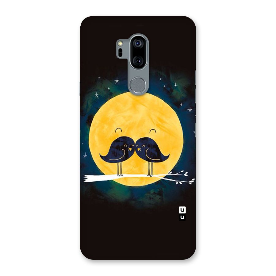 Bird Moustache Back Case for LG G7