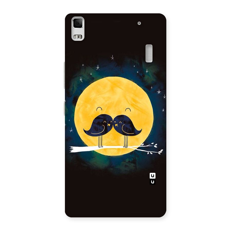 Bird Moustache Back Case for Lenovo K3 Note