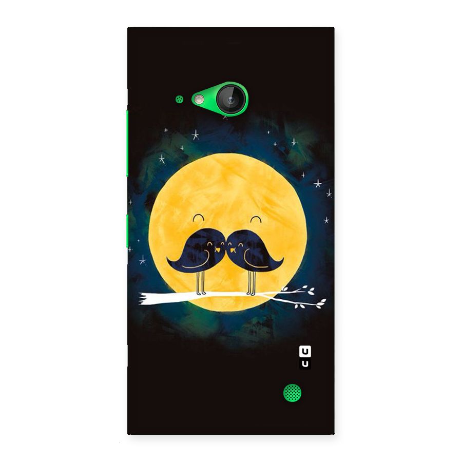 Bird Moustache Back Case for Lumia 730