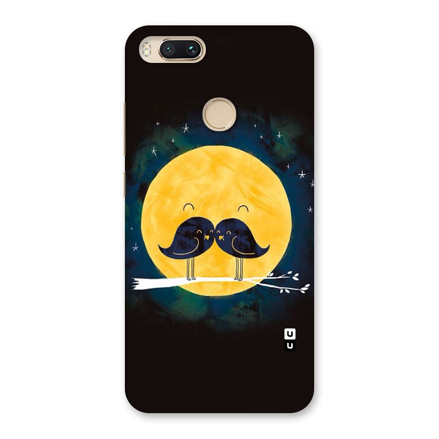 Bird Moustache Back Case for Mi A1