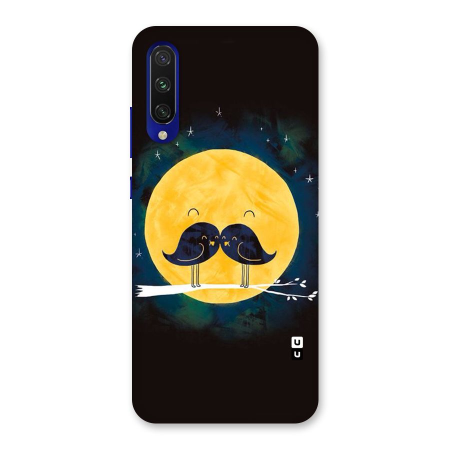Bird Moustache Back Case for Mi A3