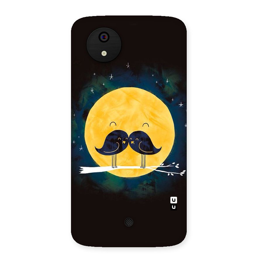 Bird Moustache Back Case for Micromax Canvas A1