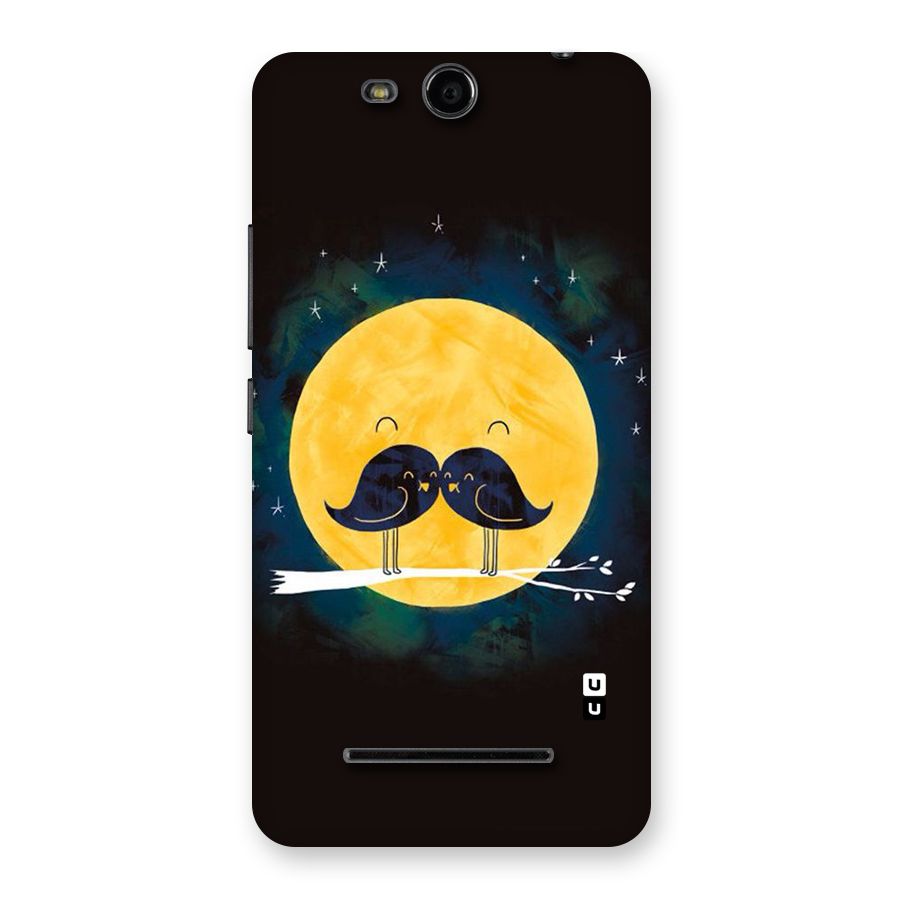 Bird Moustache Back Case for Micromax Canvas Juice 3 Q392