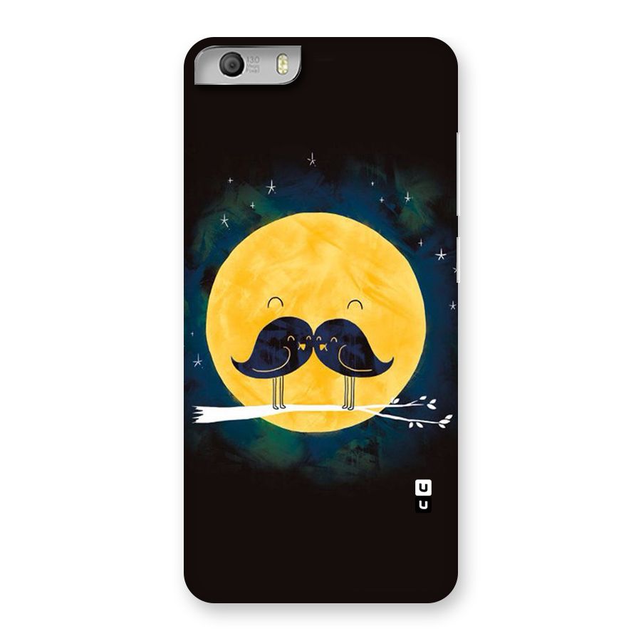 Bird Moustache Back Case for Micromax Canvas Knight 2