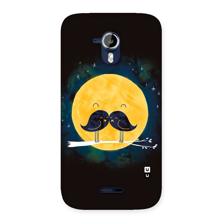 Bird Moustache Back Case for Micromax Canvas Magnus A117