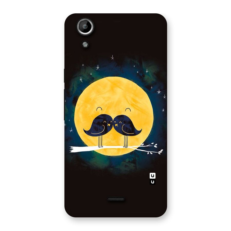 Bird Moustache Back Case for Micromax Canvas Selfie Lens Q345
