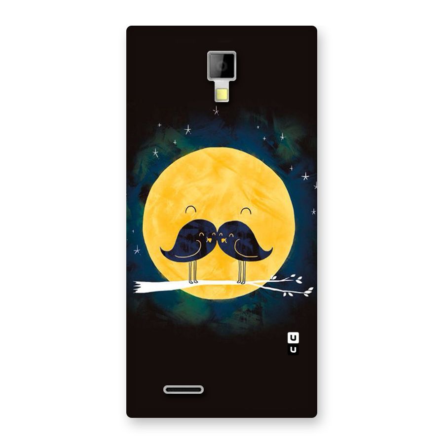Bird Moustache Back Case for Micromax Canvas Xpress A99