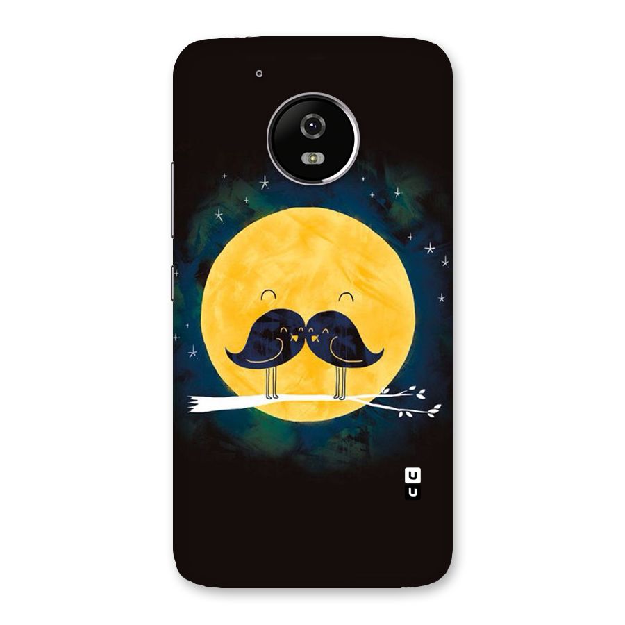 Bird Moustache Back Case for Moto G5