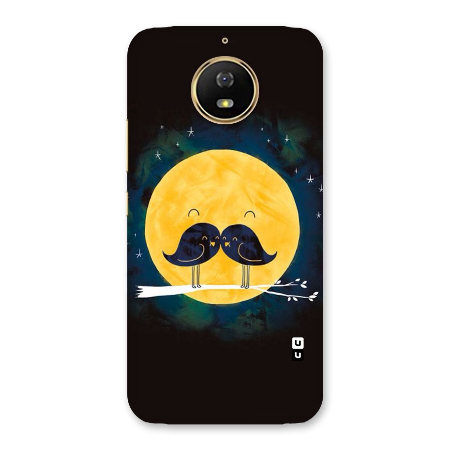 Bird Moustache Back Case for Moto G5s